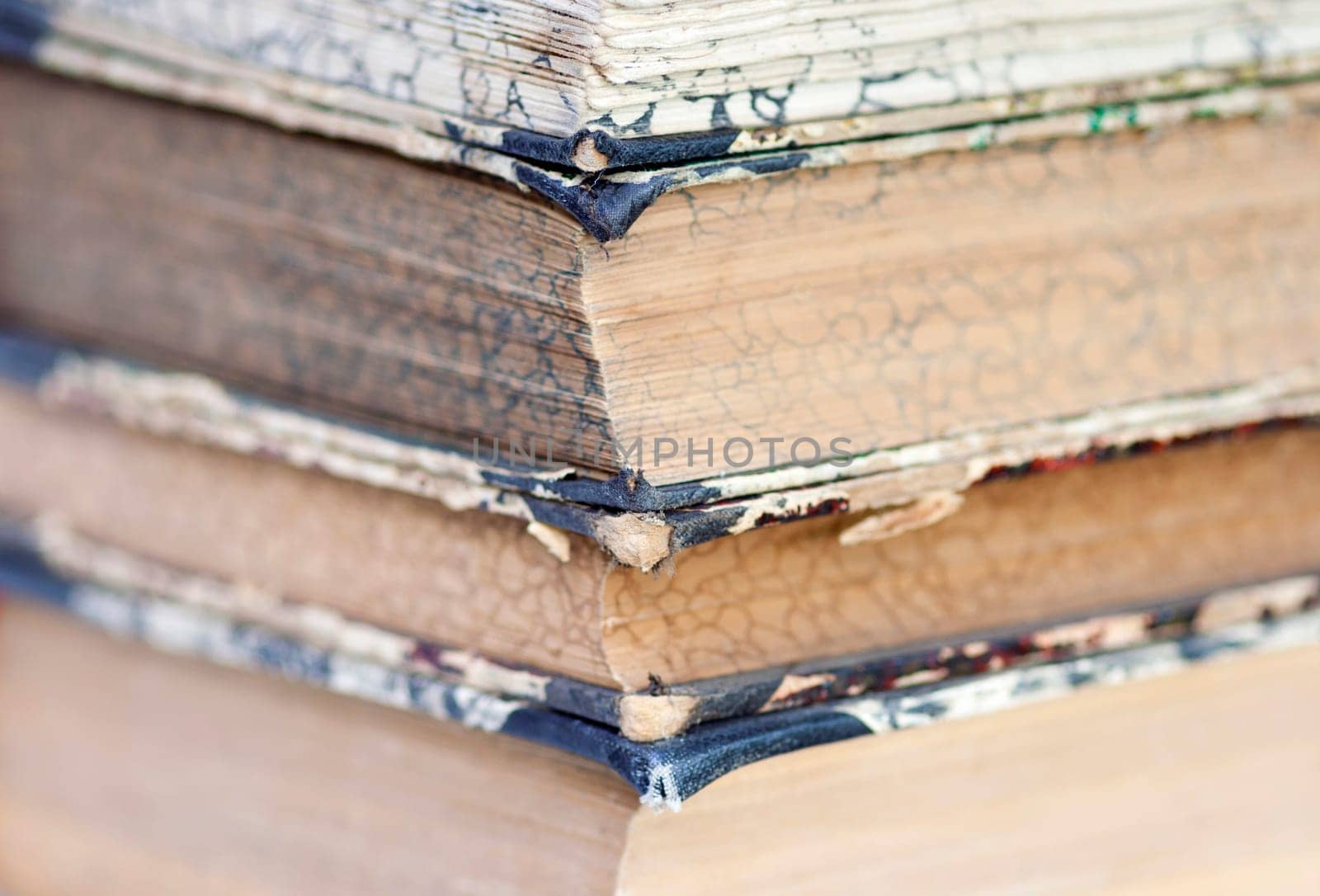 Detail of the old books