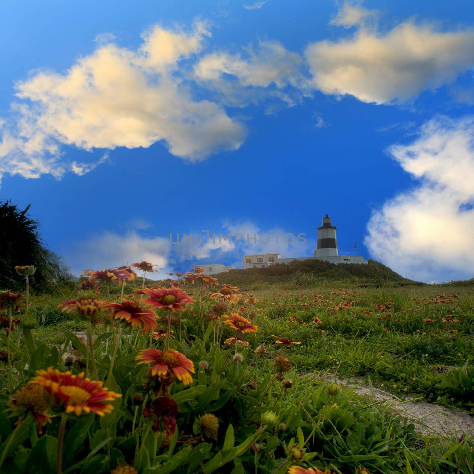 Lighthouse with nice view for adv or others purpose use