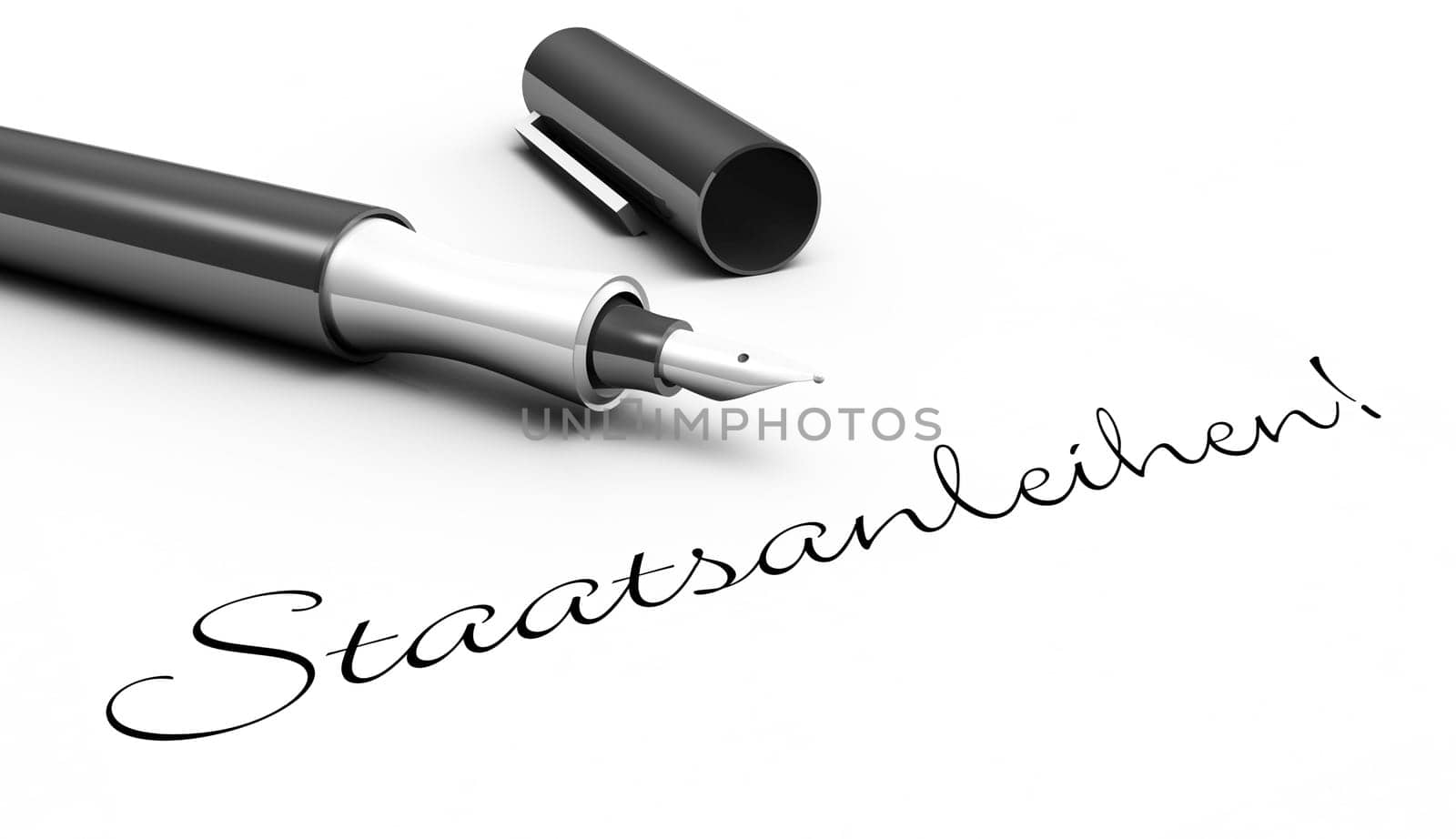 Government bonds! - Pen concept