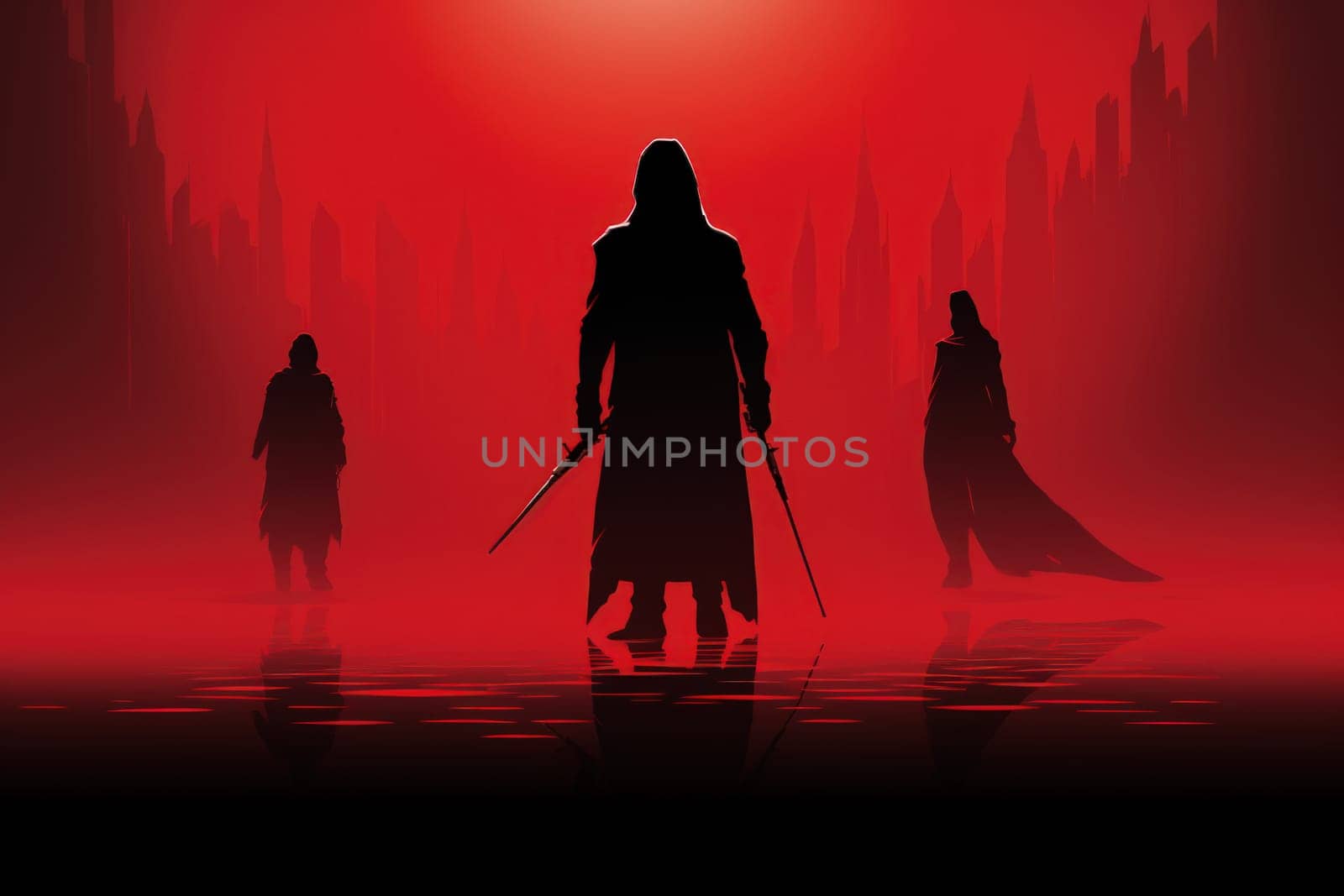 Immerse yourself in a world of fantasy where stealthy assassins, endowed with deadly precision and the ability to move with silent footsteps, lurk in the shadows.