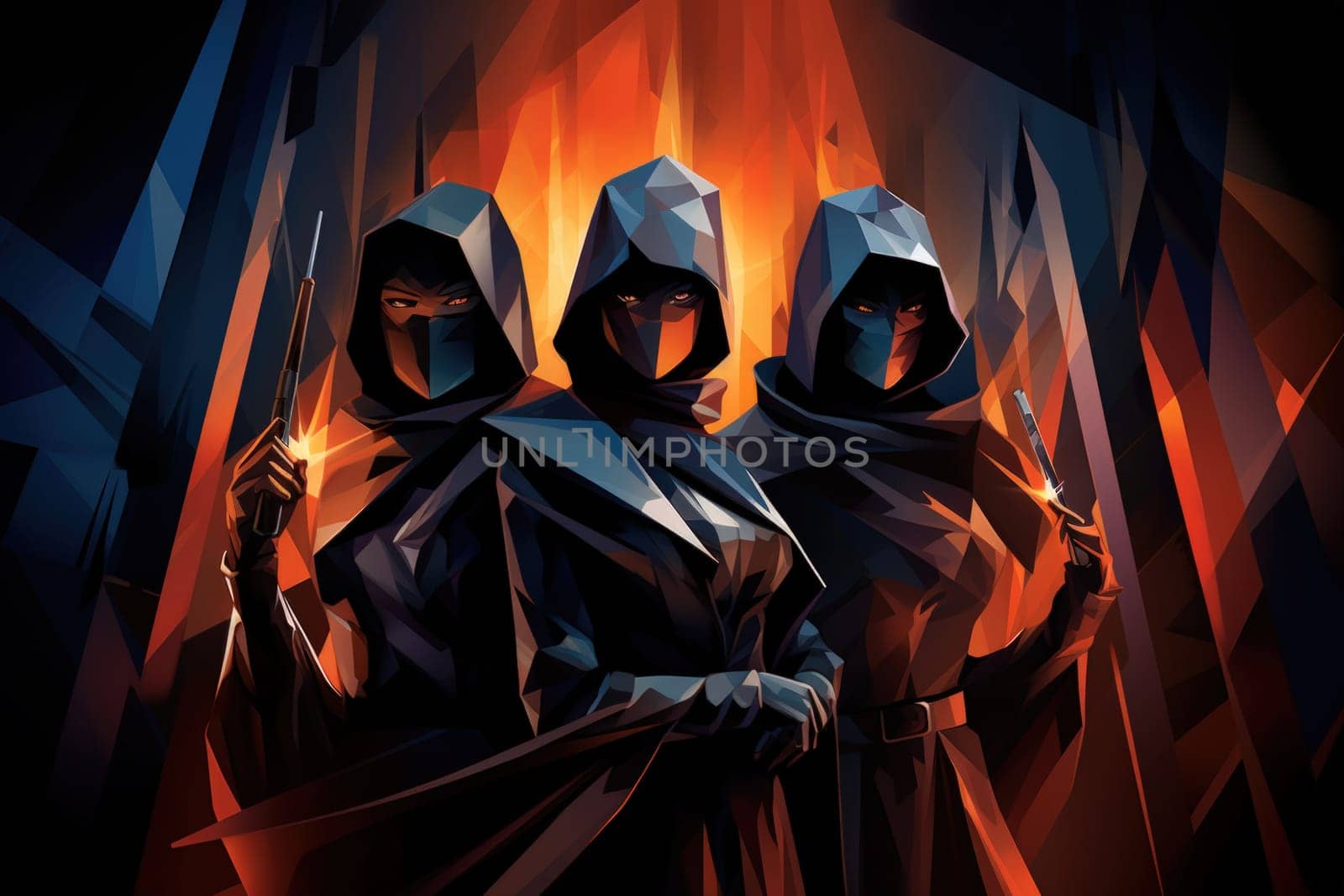 Immerse yourself in a world of fantasy where stealthy assassins, endowed with deadly precision and the ability to move with silent footsteps, lurk in the shadows.