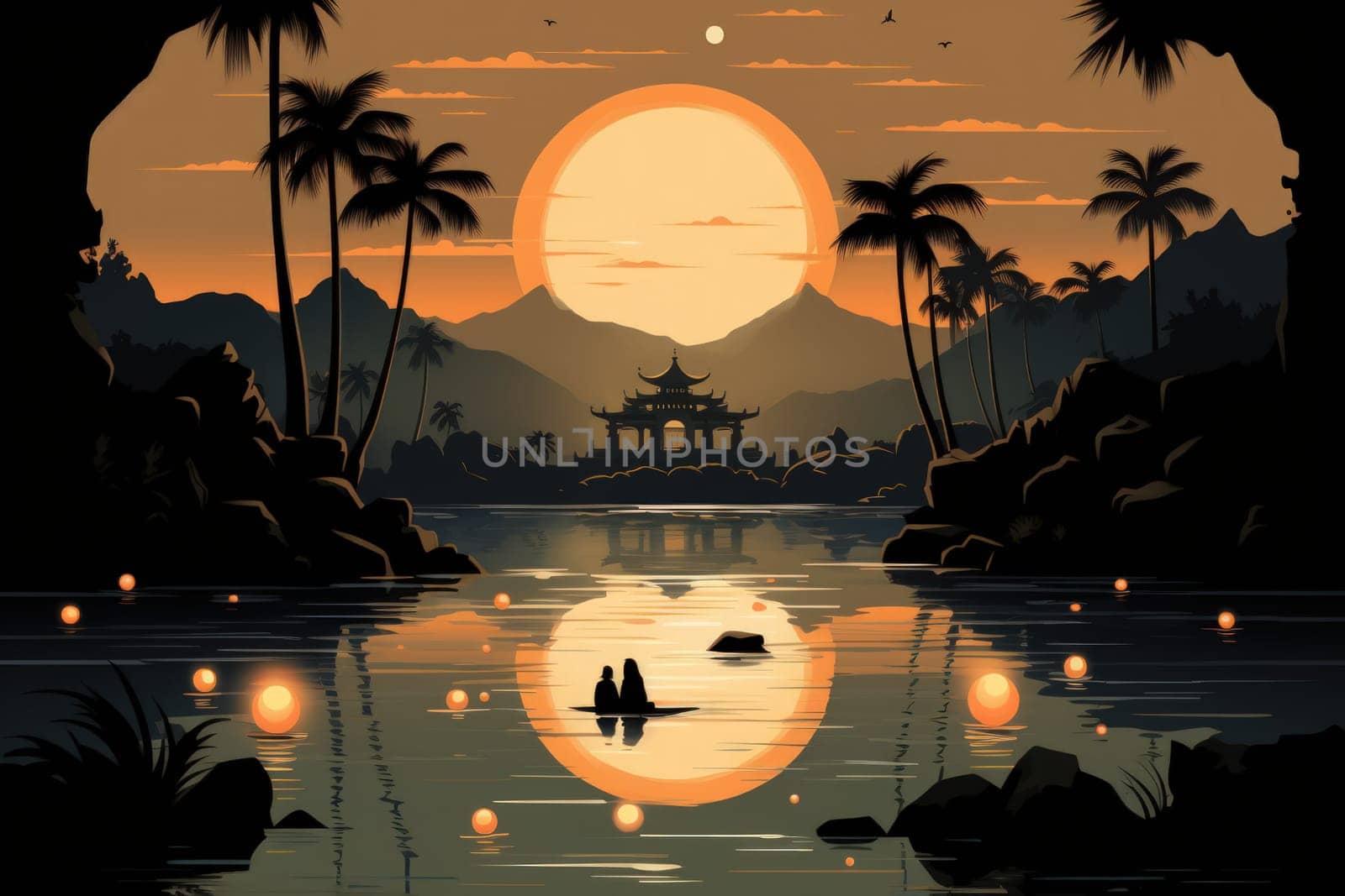 Within the mystical realm of fantasy, soothing oasis spirits emerge, their ethereal presence bringing solace to weary travelers.