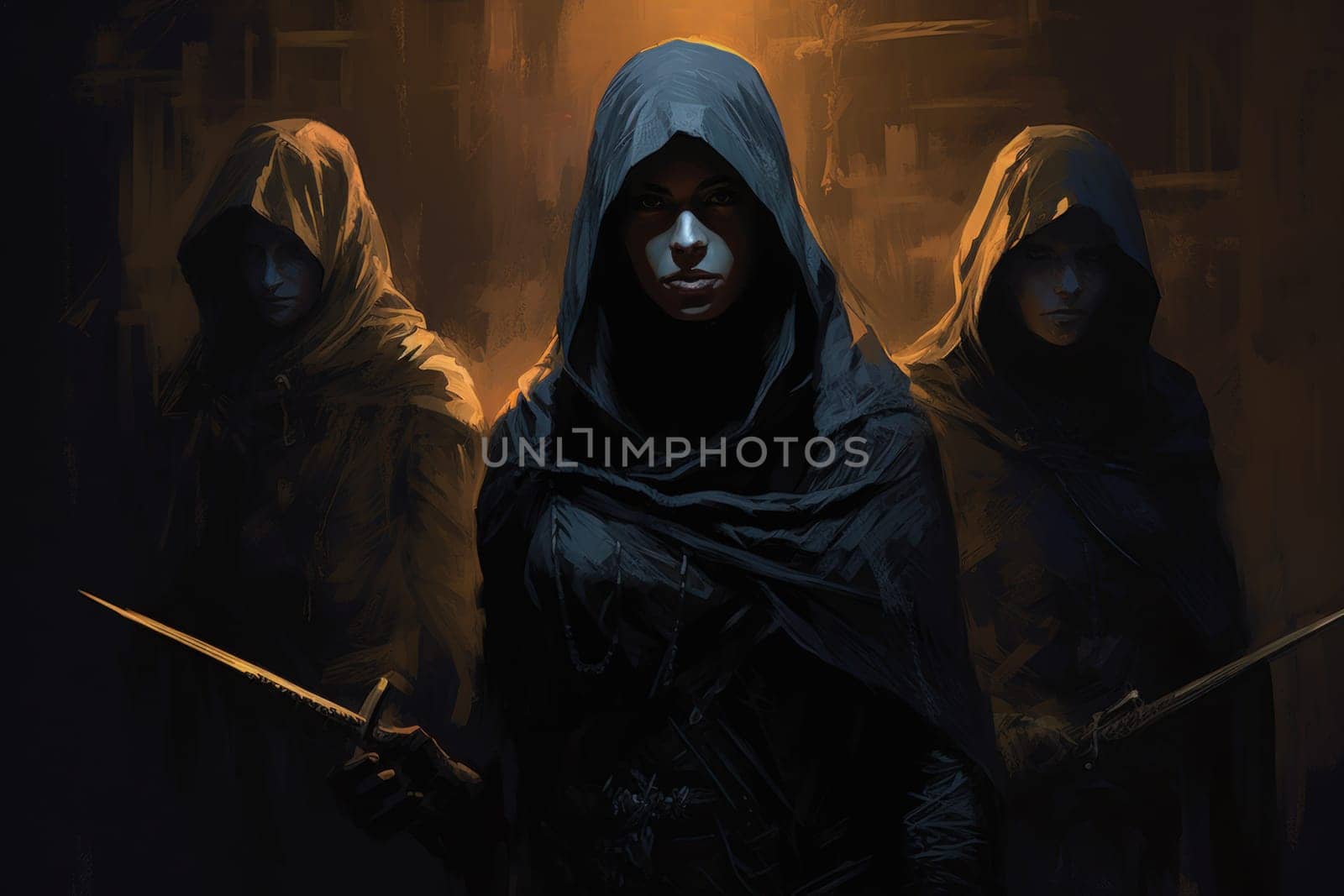 Immerse yourself in a world of fantasy where stealthy assassins, endowed with deadly precision and the ability to move with silent footsteps, lurk in the shadows.
