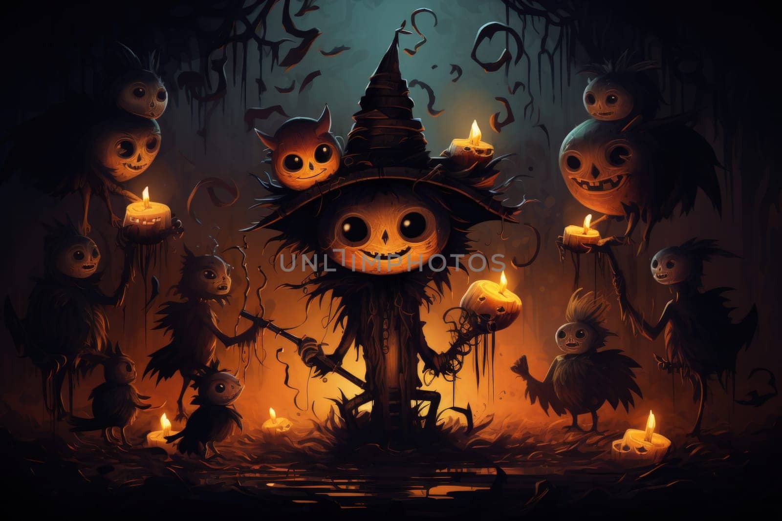 Step into the enchanting fae realm where mischievous trickster sprites roam.