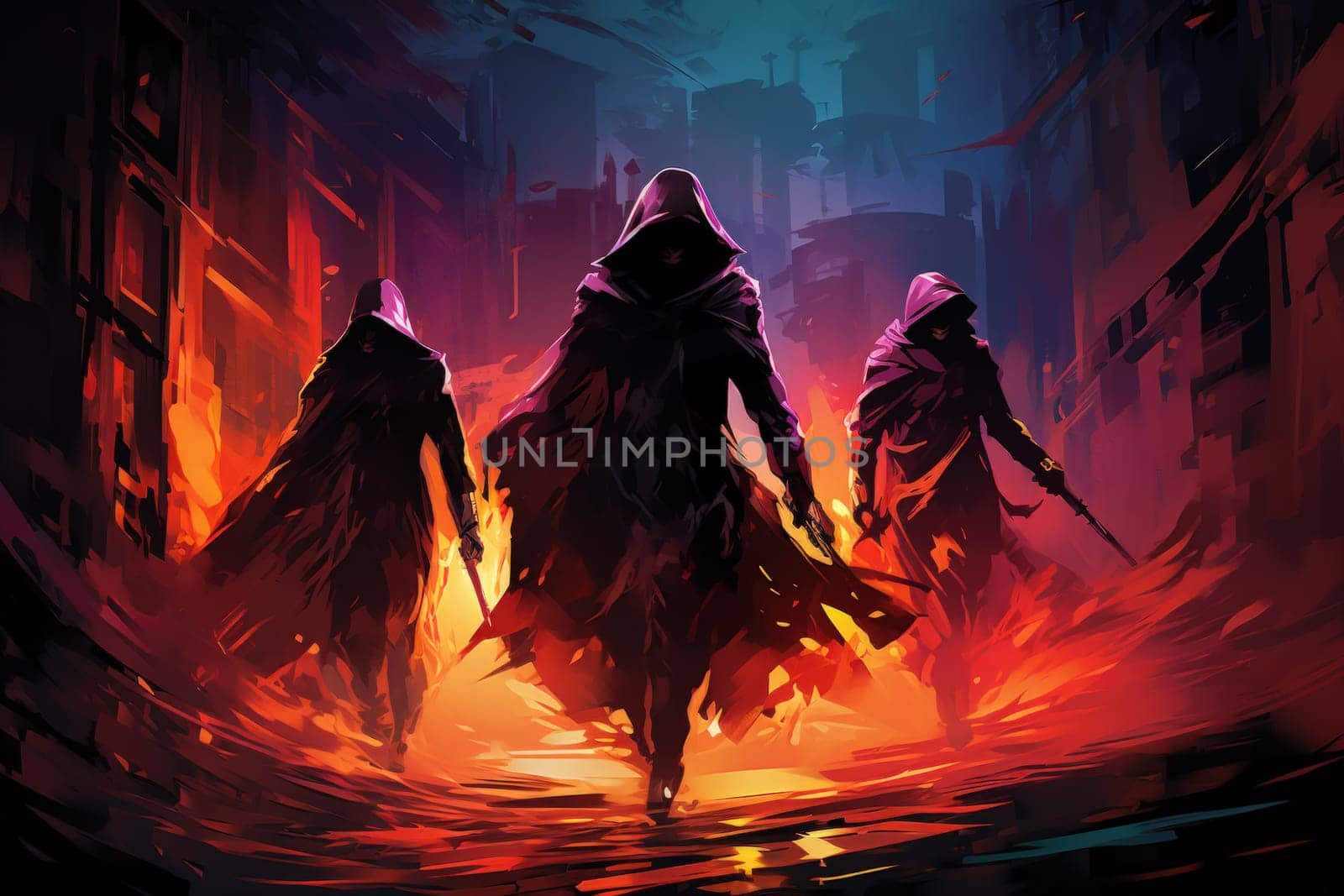 Immerse yourself in a world of fantasy where stealthy assassins, endowed with deadly precision and the ability to move with silent footsteps, lurk in the shadows.