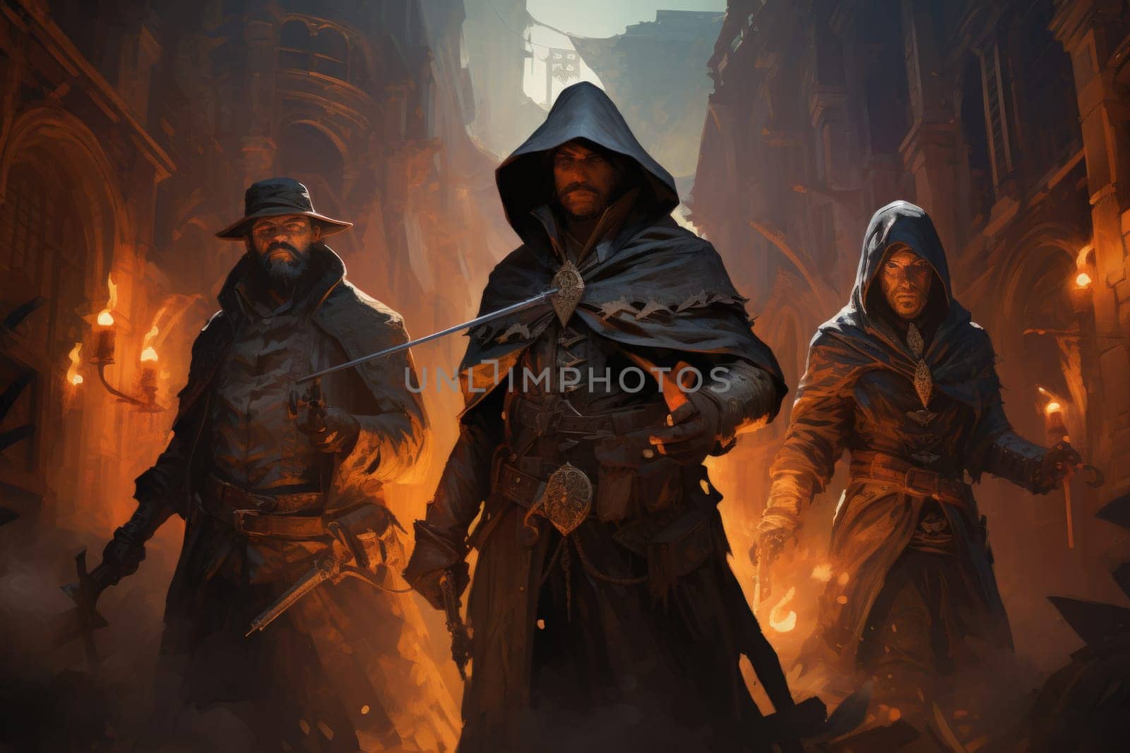 Immerse yourself in a world of fantasy where stealthy assassins, endowed with deadly precision and the ability to move with silent footsteps, lurk in the shadows.