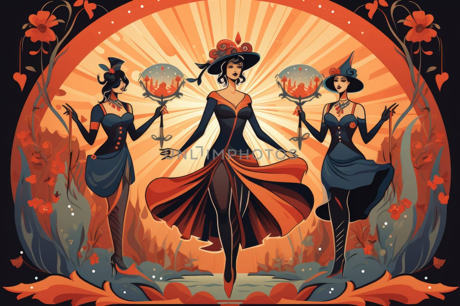 Step into the enchanting fae realm where mischievous trickster sprites roam.