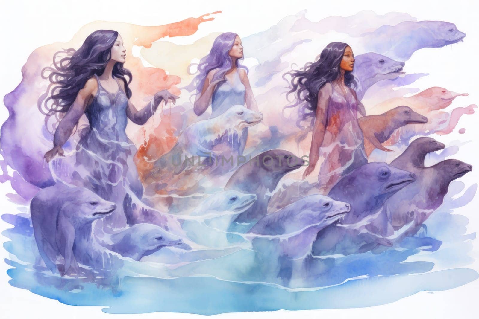 Within the realms of fantasy, shapeshifting selkies dwell, effortlessly transitioning between human and seal forms.