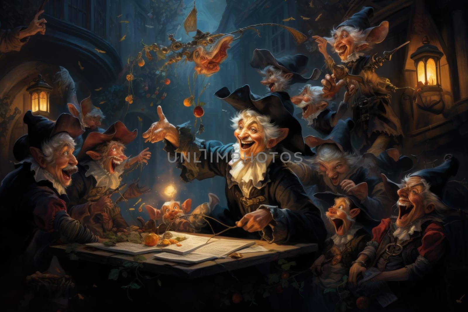 Step into the enchanting fae realm where mischievous trickster sprites roam.