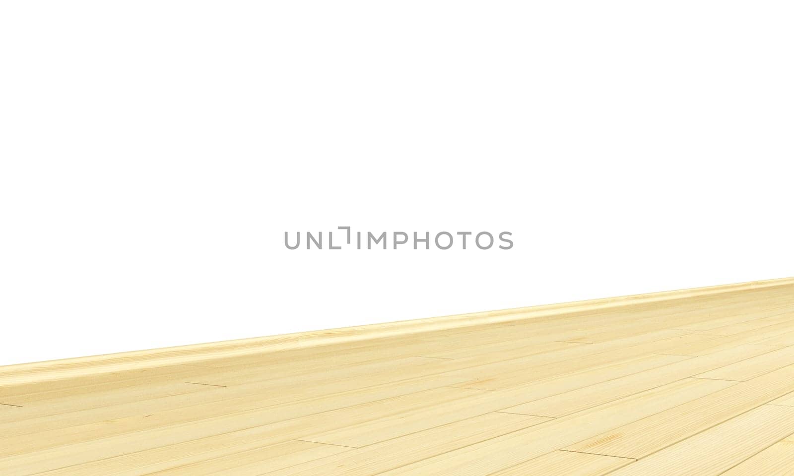 Wall with Wooden Floor Diagonal - Spruce