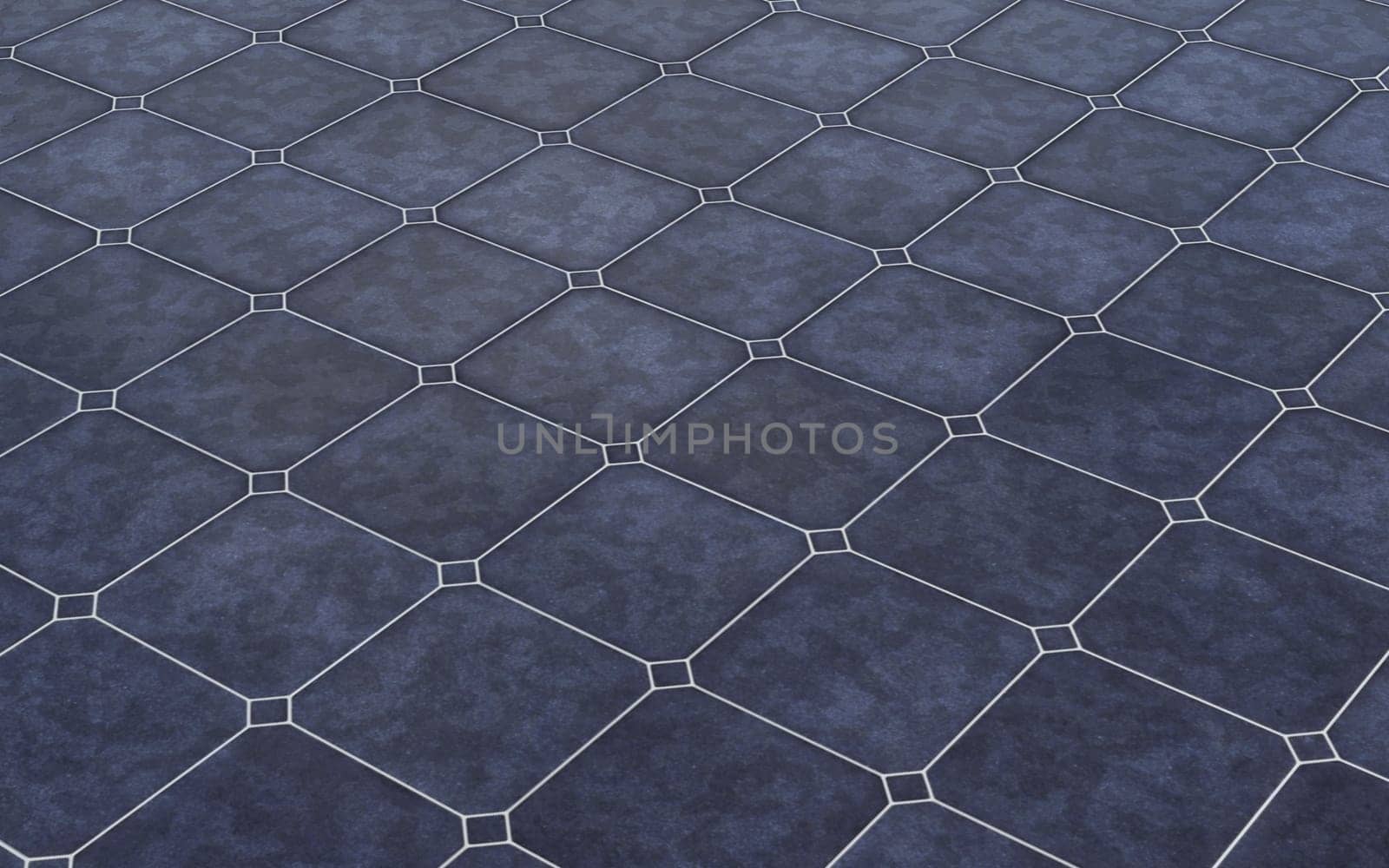 Dark Blue Stone Tiles - Background