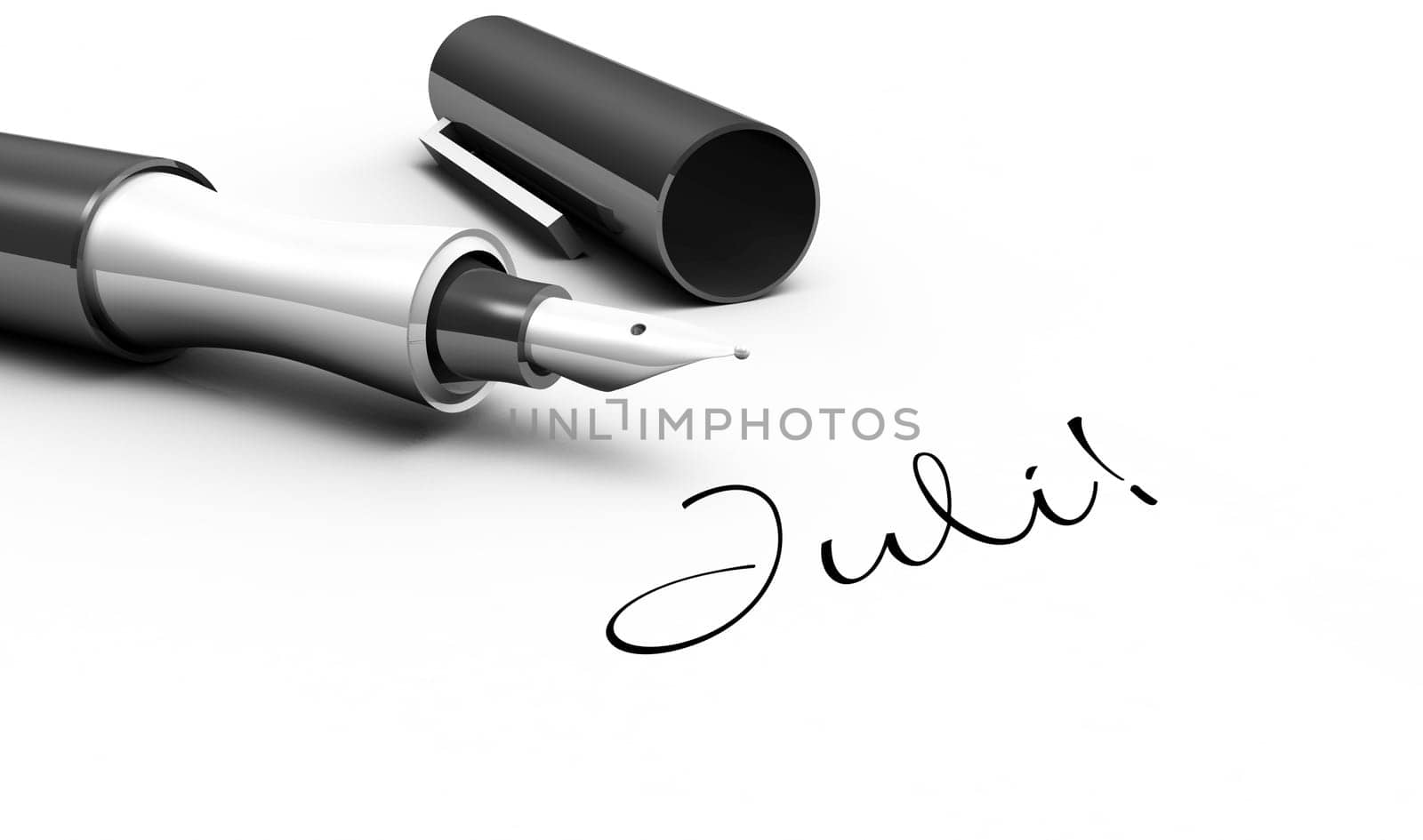 July! - Pen concept