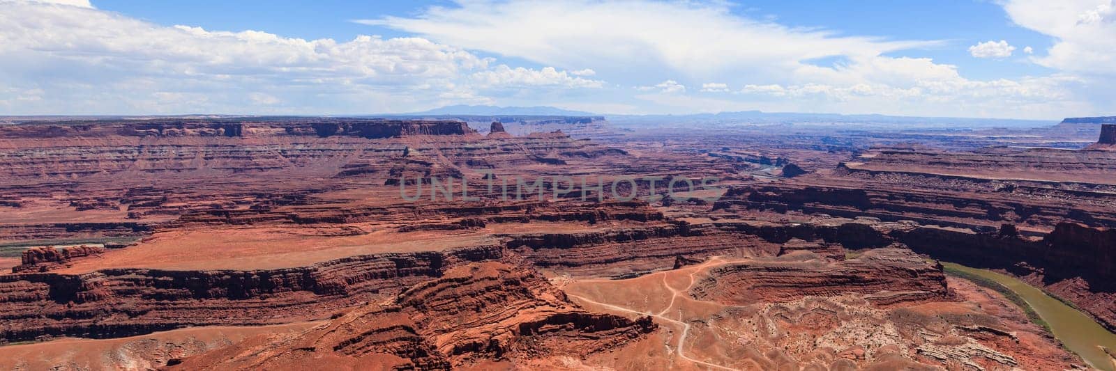 Panoramic view of Dead horse view in Utah - USA