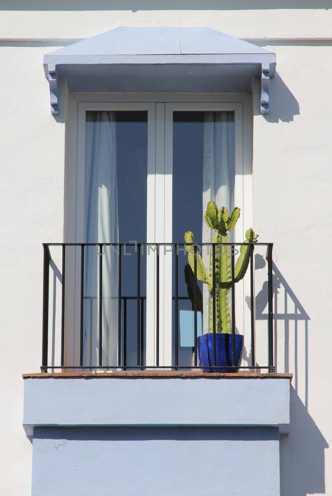 I thought it was quite funny,like someone standing on the balcony