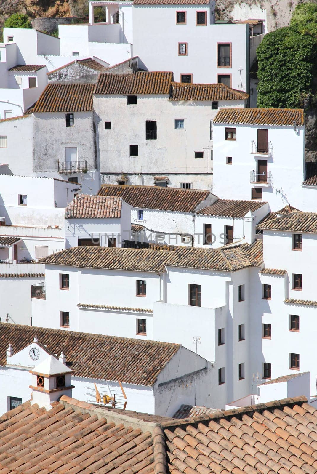 white houses in Andalusia