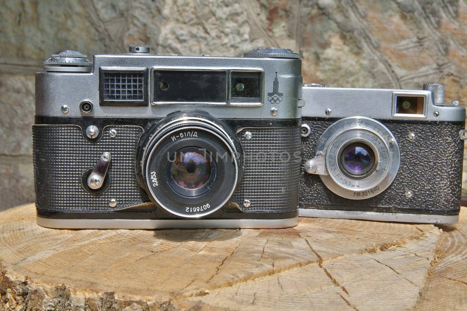 Two previously used cameras are in good shape