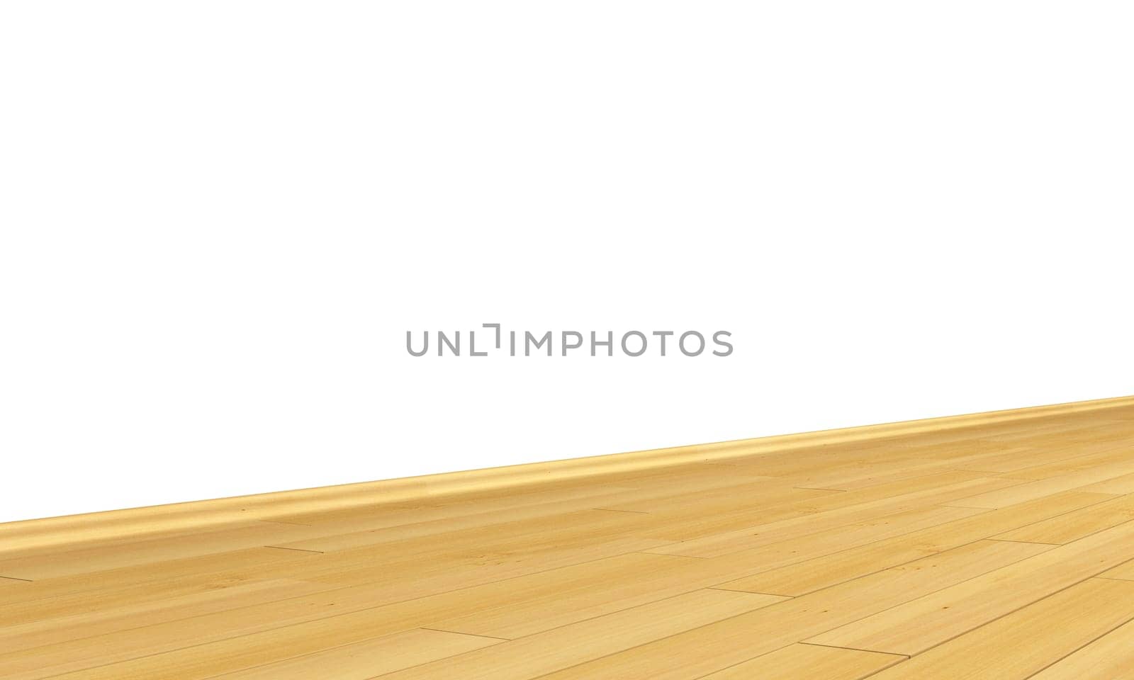 Wall with Wooden Floor Diagonal - Hornbeam (European)