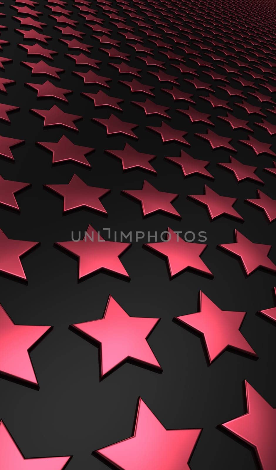 Stars Matrix Background - Red Black 2
