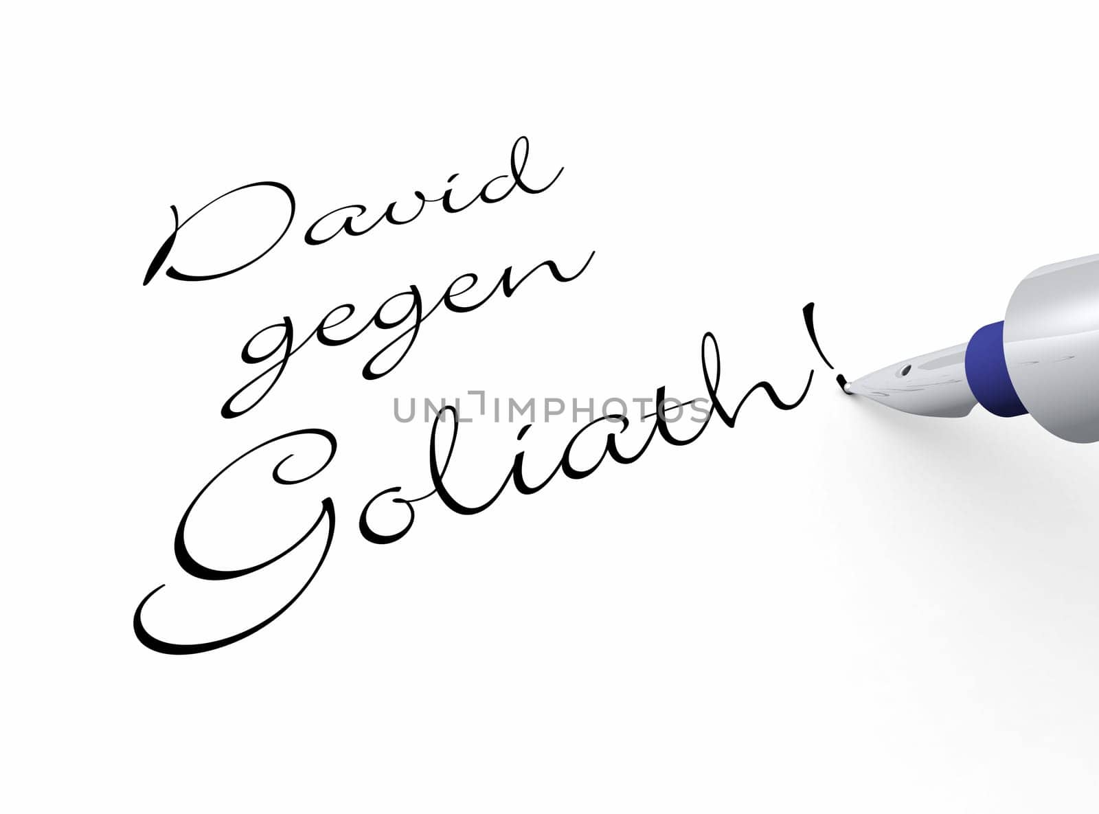 Pen Concept - David vs. Goliath!