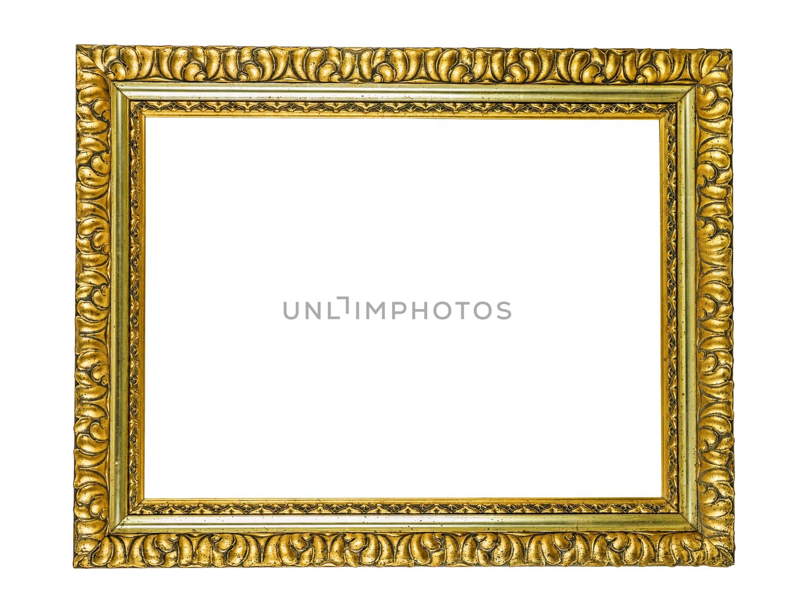 Magnificent Antique Gilded Picture Frame