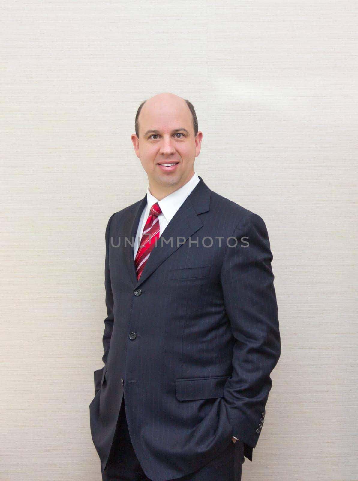 Portrait of a smiling business man.