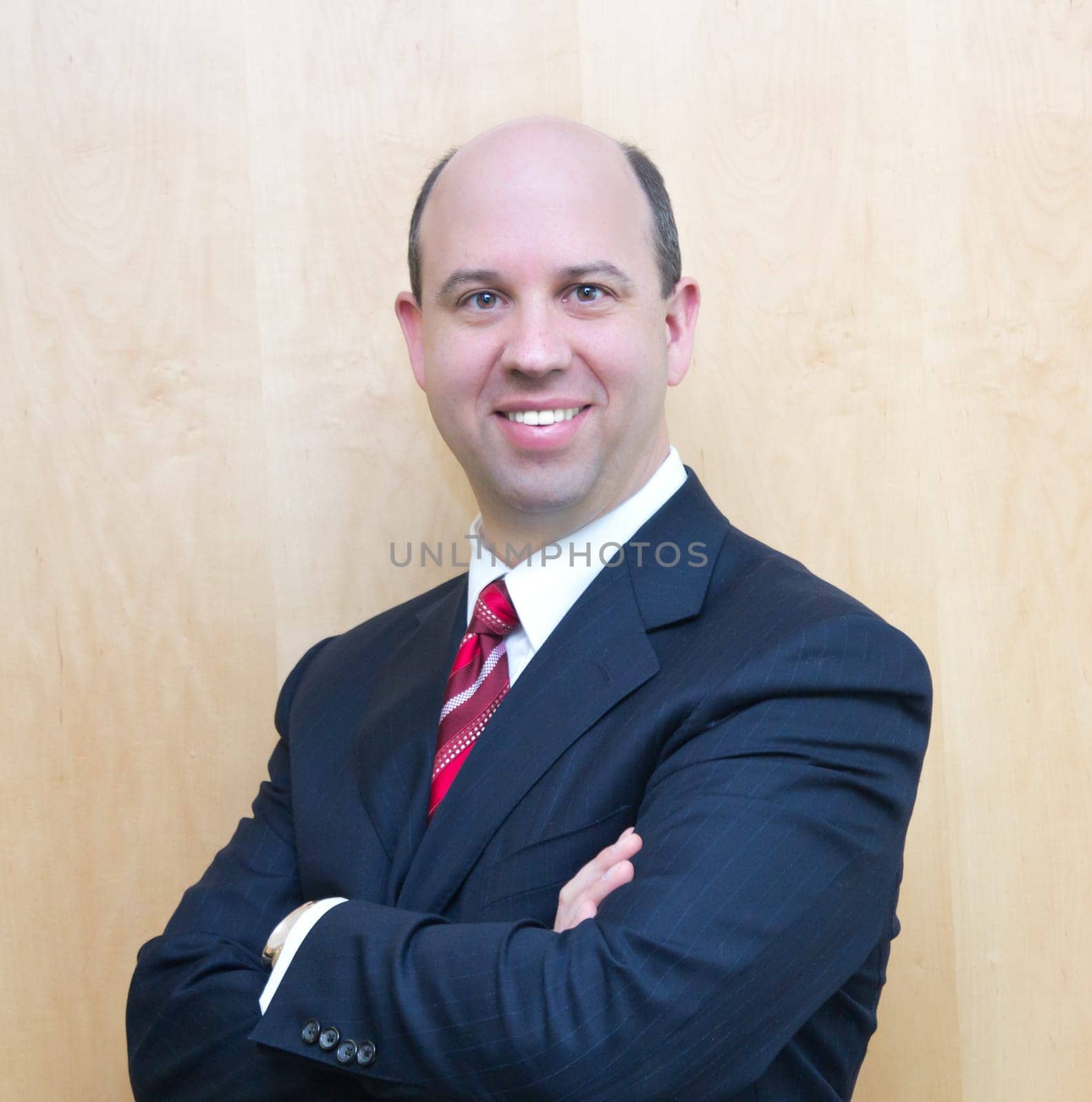 Portrait of a smiling business man.