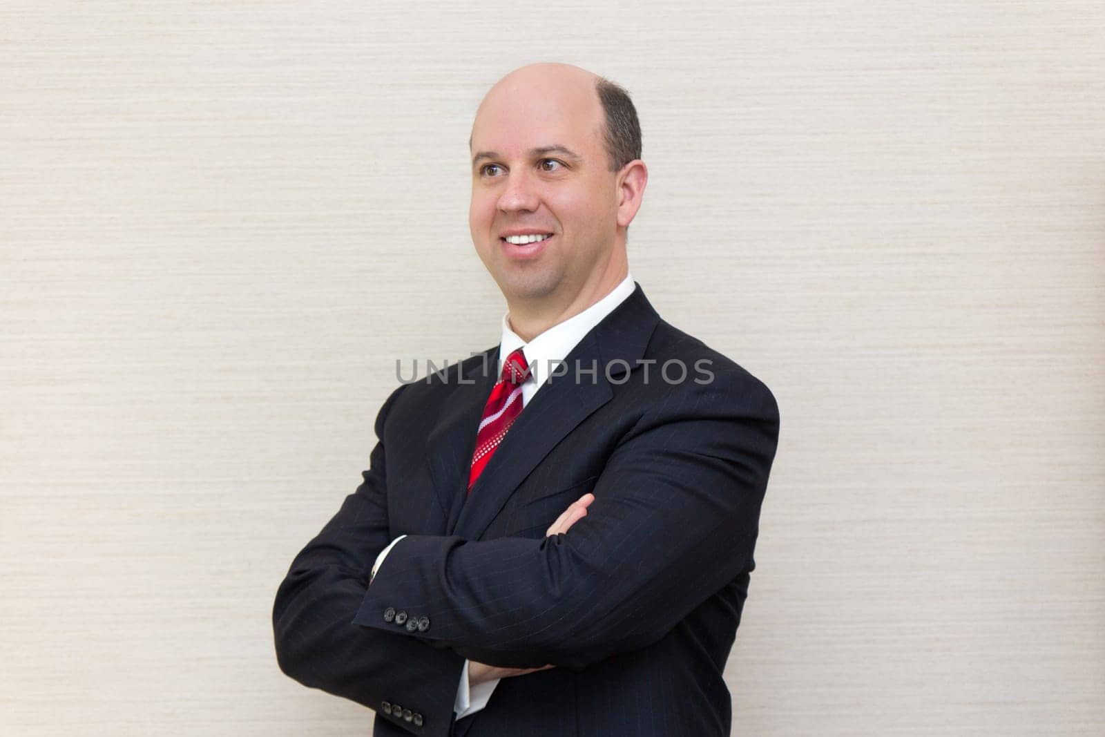 Portrait of a smiling business man.