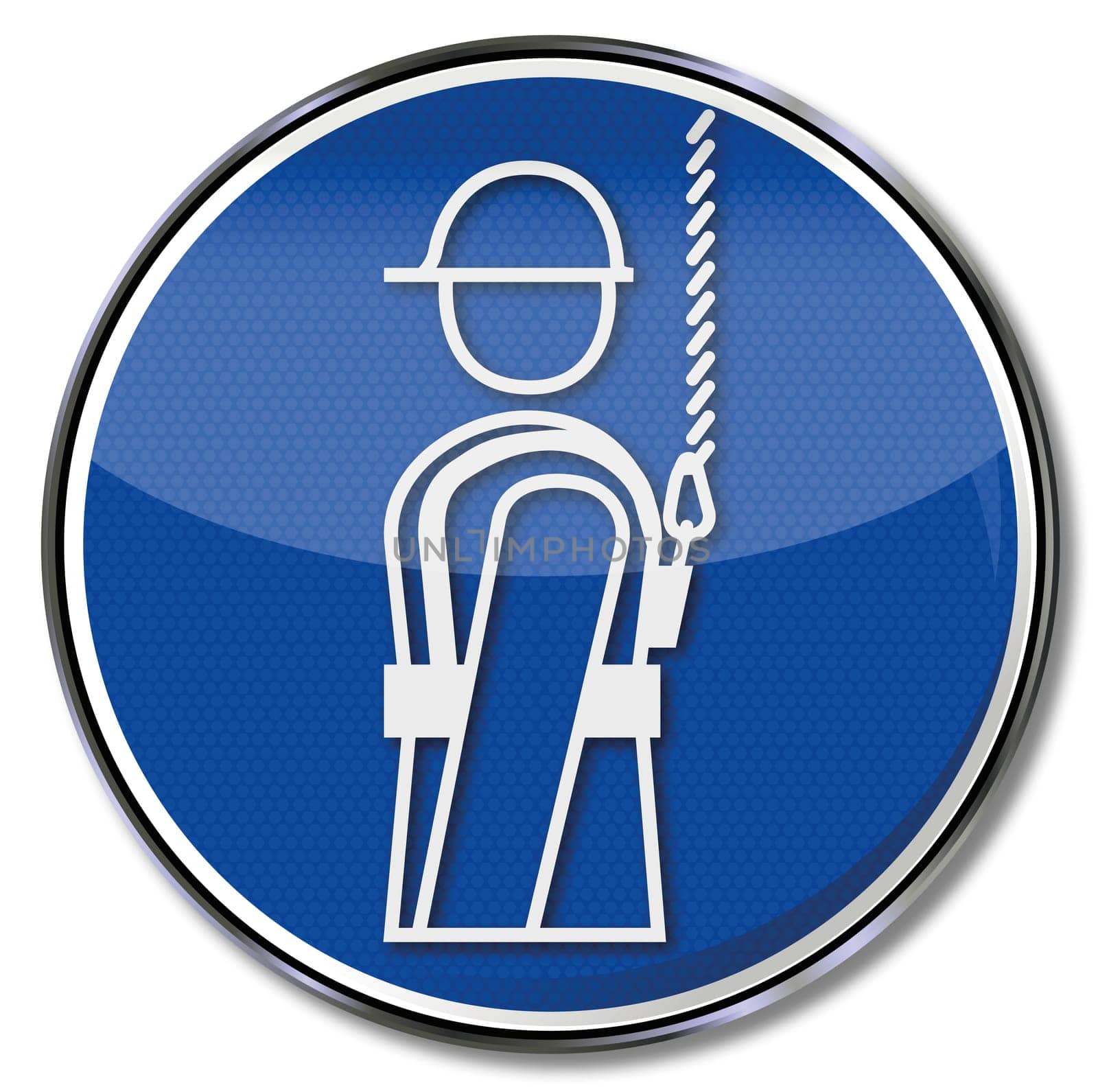 Use safety signs harness
