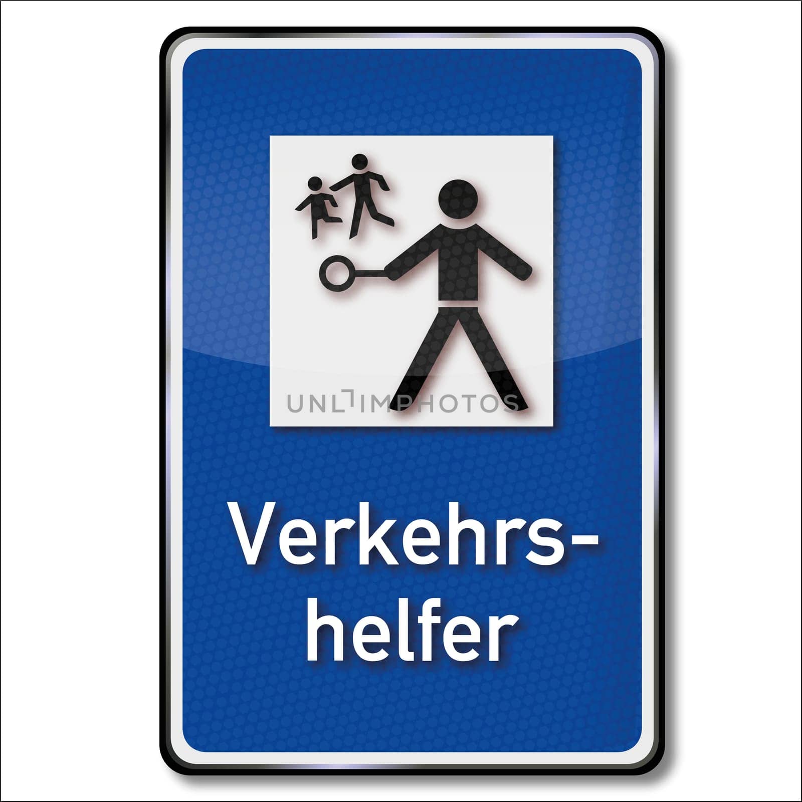Traffic sign traffic assistant and school guide