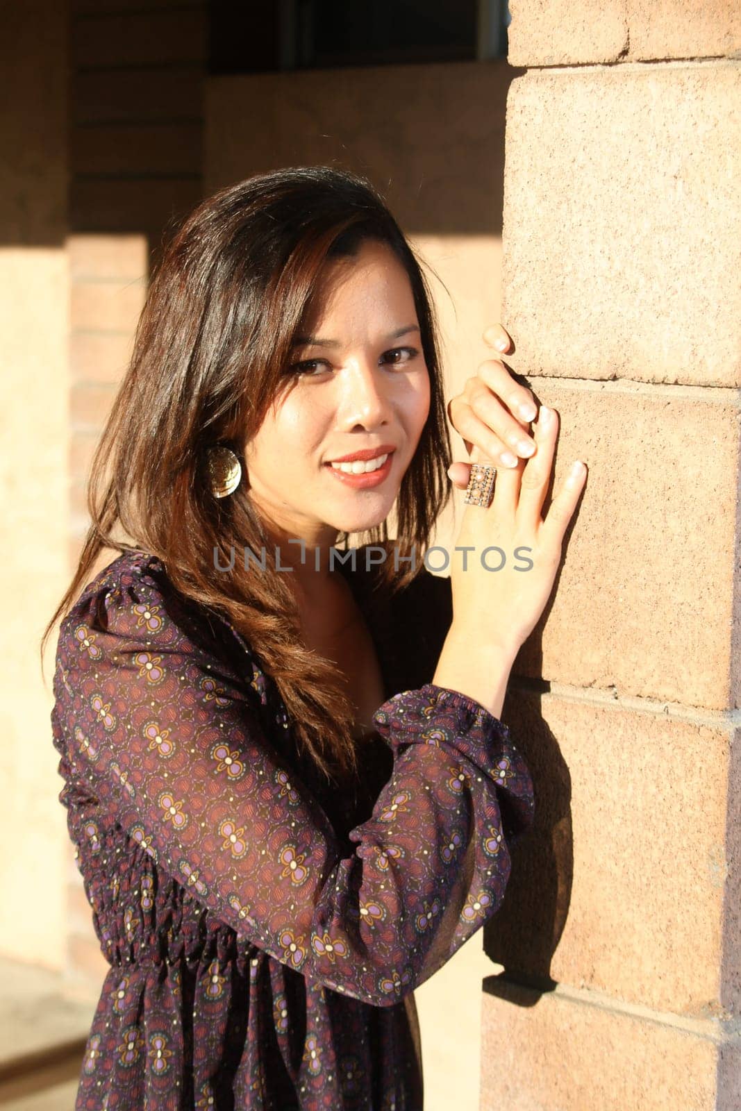 Pretty girl in the park