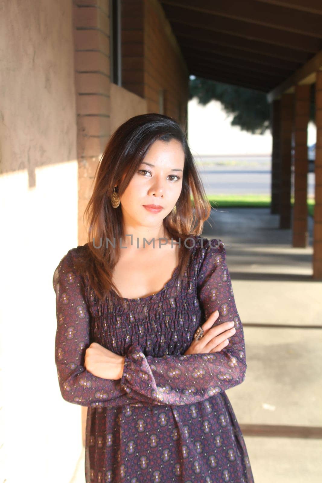 Pretty girl in the park