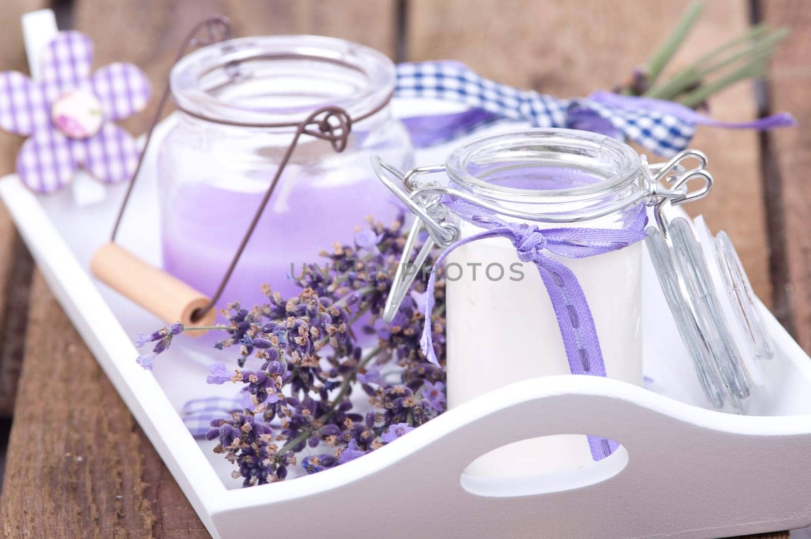 Yoghurt and lavender