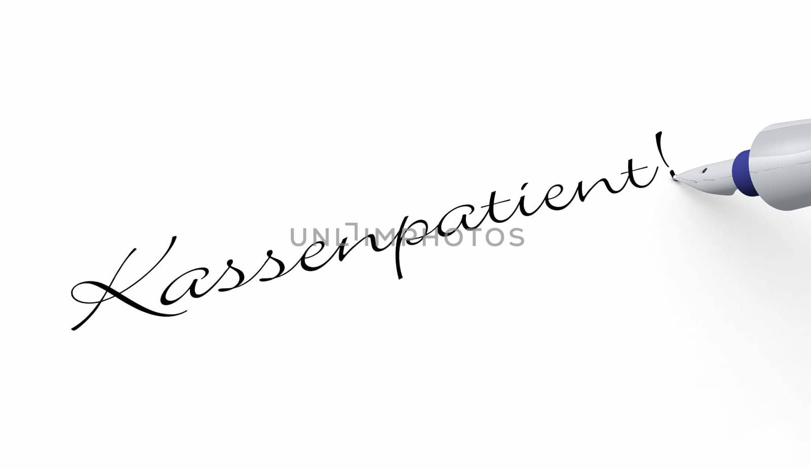Pen Concept - Statutory Health Insurance Patient!