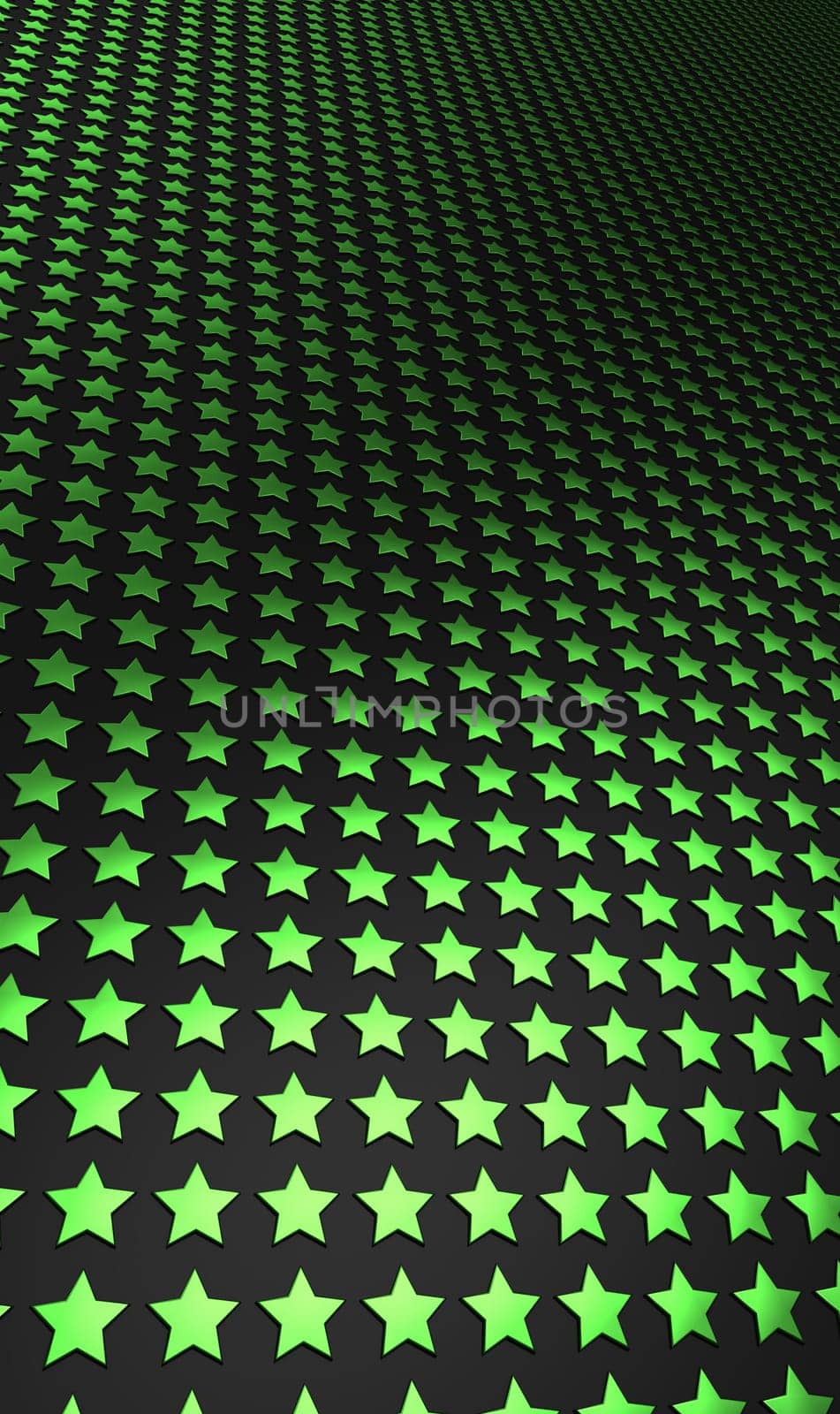 Stars Matrix Background - Green Black 1