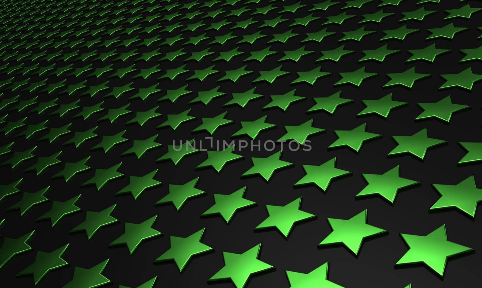 Stars Matrix Background - Green Black 2