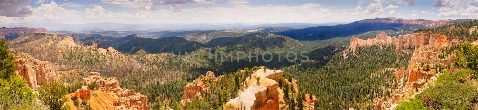 Panoramic view of Bryce Canyon National Park, Utah, USA