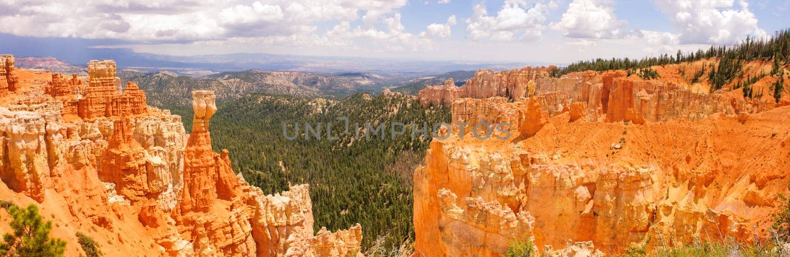 Panoramic view of Bryce Canyon National Park, Utah, USA