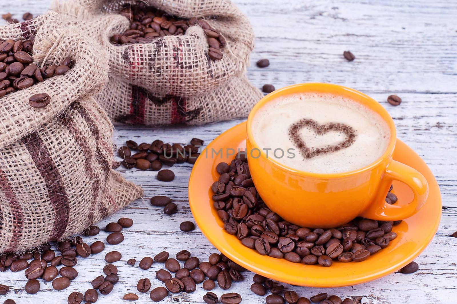 fresh cappuccino