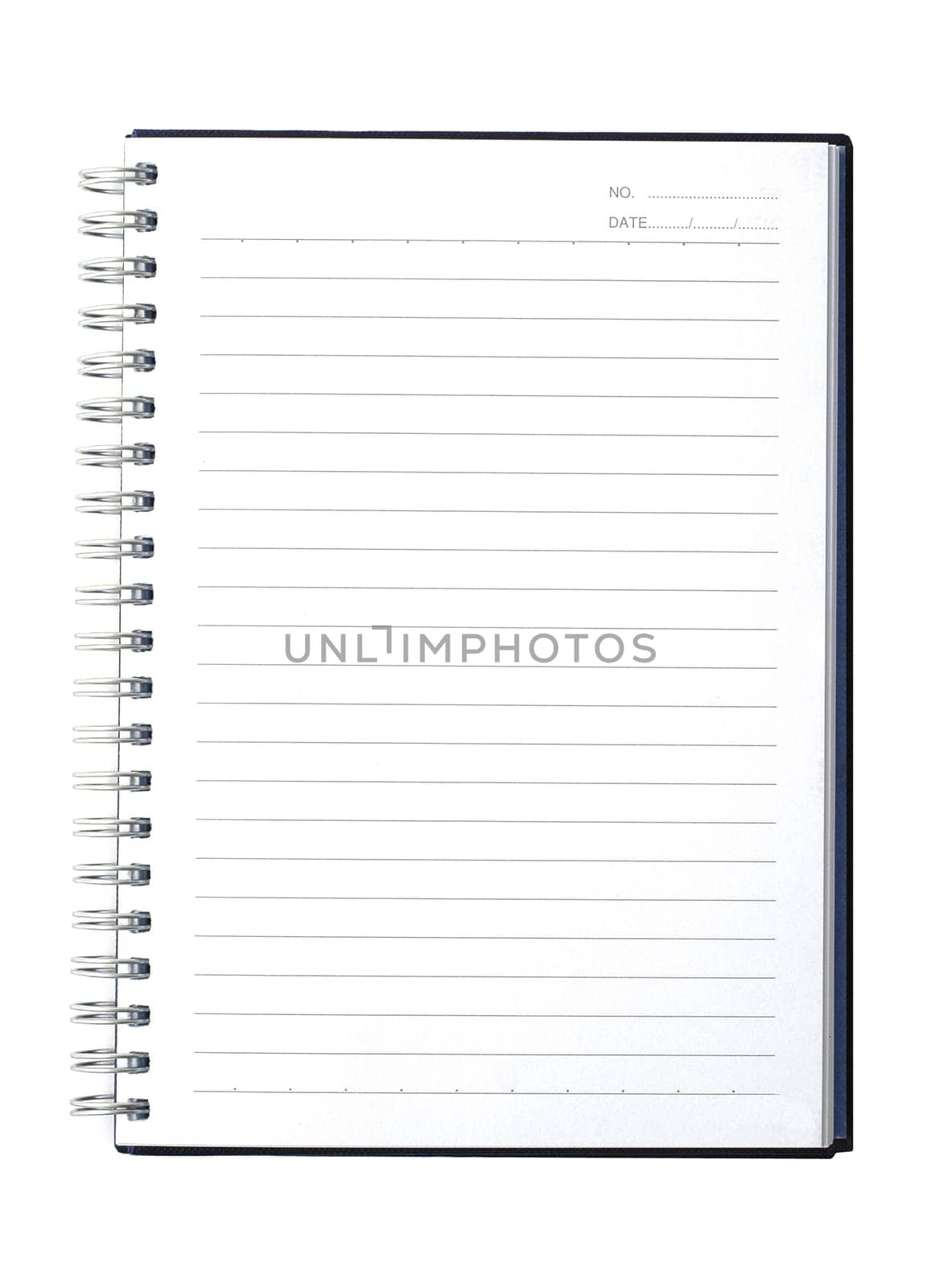blank notebook