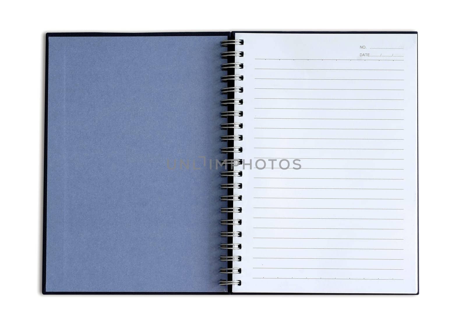 blank notebook