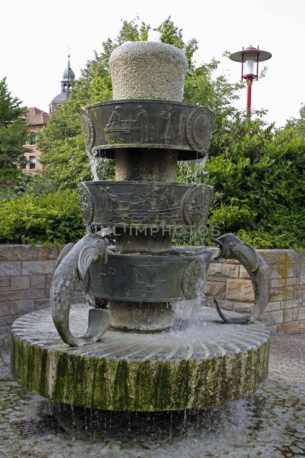 BHW fountain in Hamelin