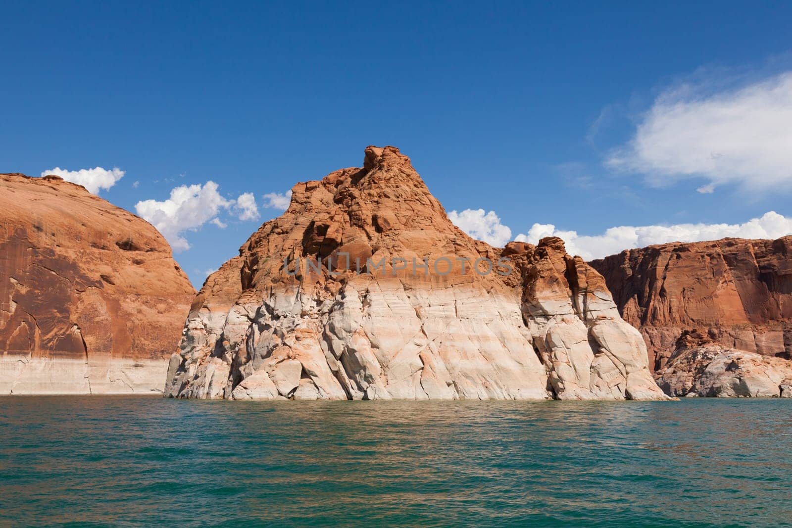 Lake Powell, in Glen Canyon  in Utah and Arizona - USA