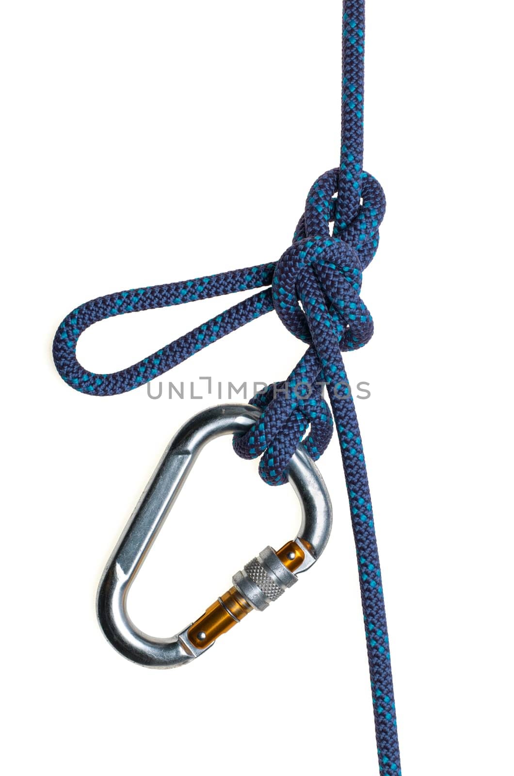 Combination of half-mast throw and grinding knot