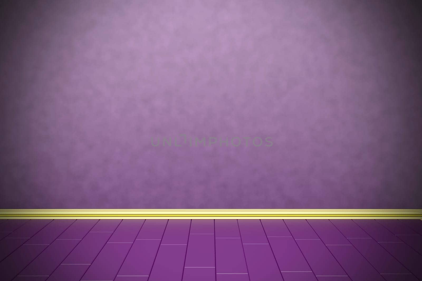 Empty purple wall with vignetting effect