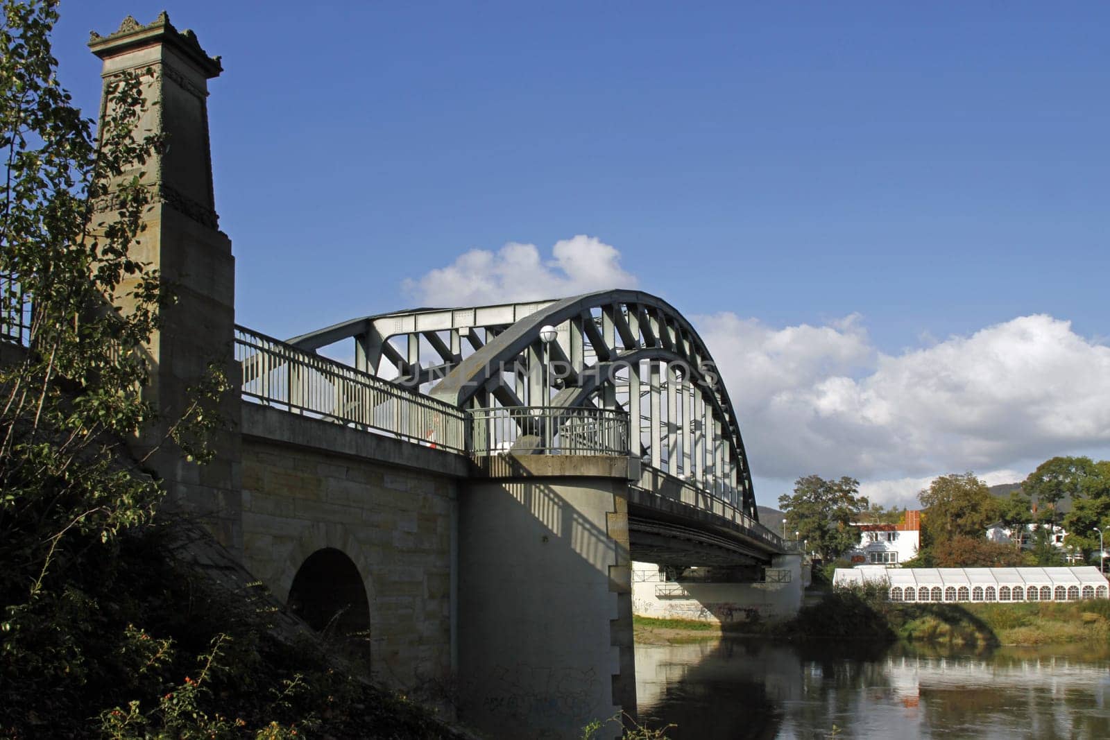 Hindenburg Bridge (Weser Bridge) in Rinteln