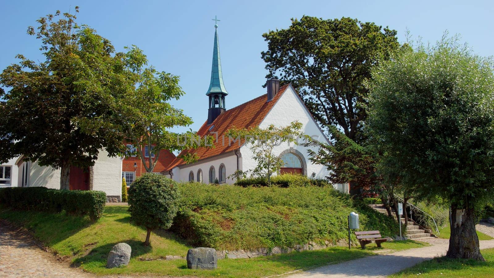Fishing village in Schleswig-Holstein