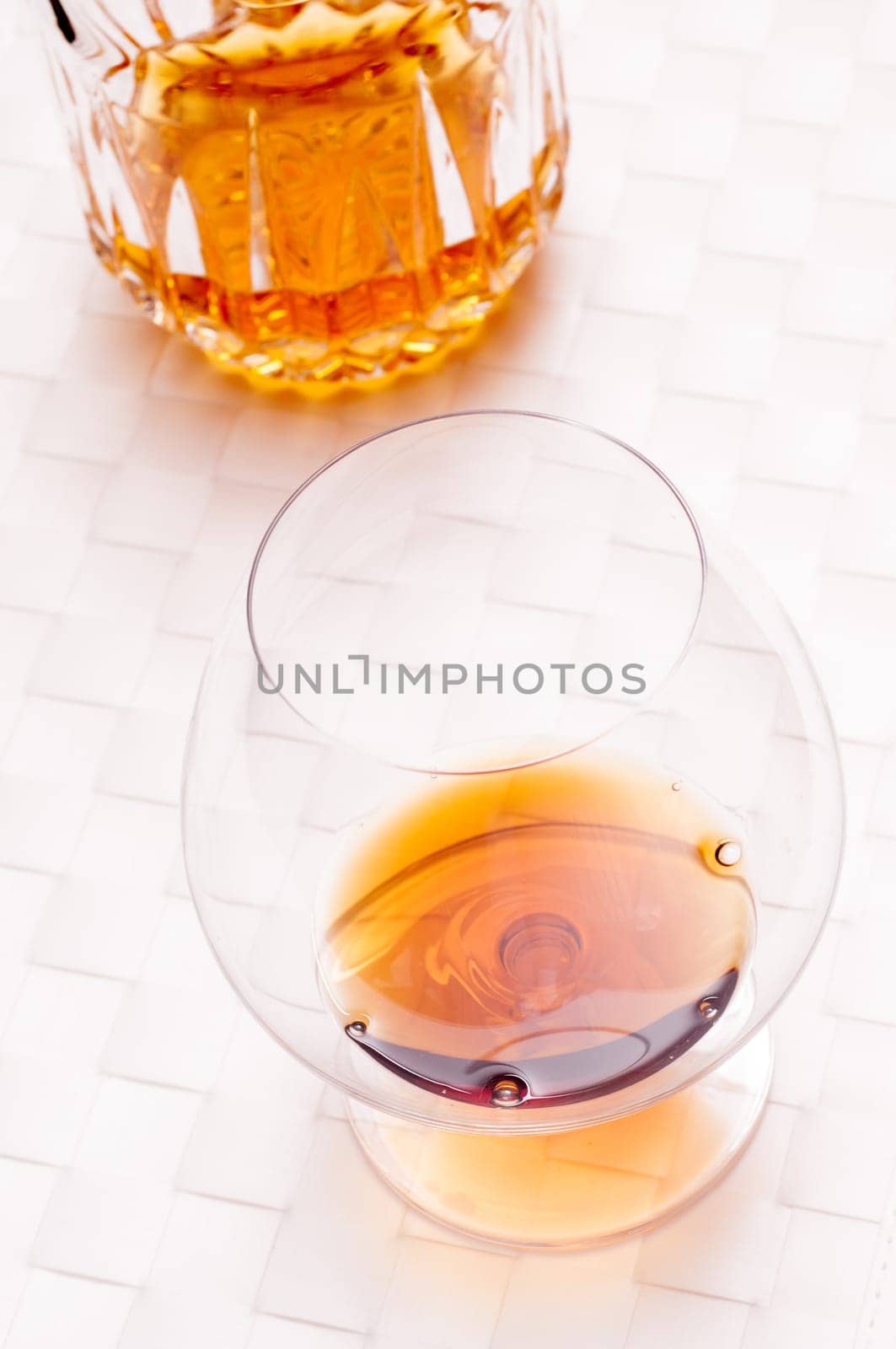 Brandy Brandy de Jerez in a glass
