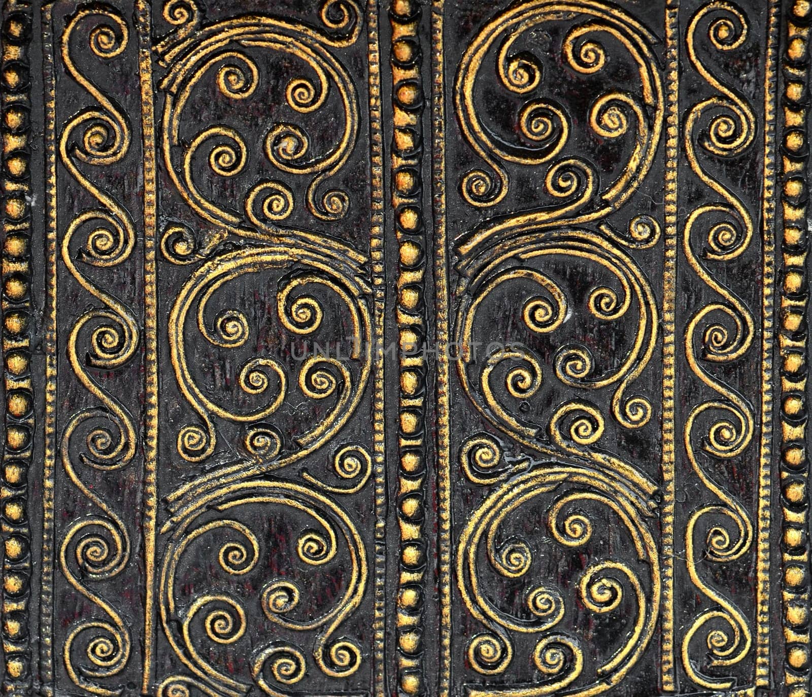 Native Thai style wood carving