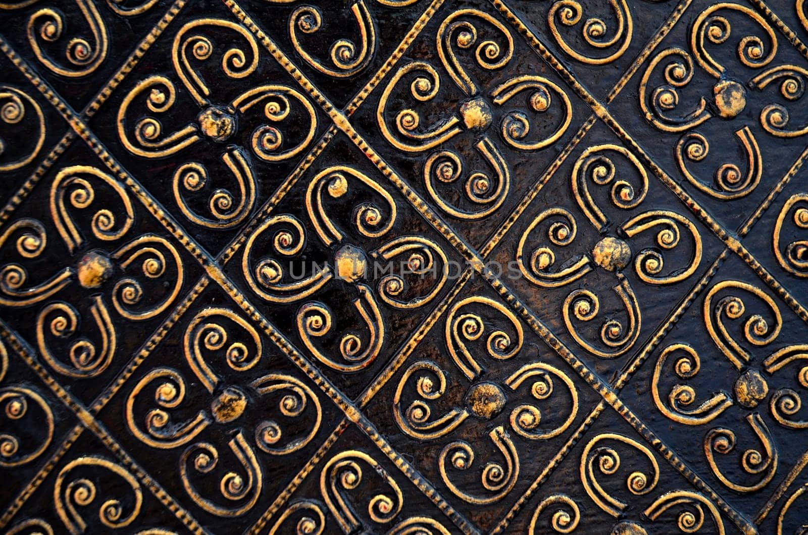 Native Thai style wood carving