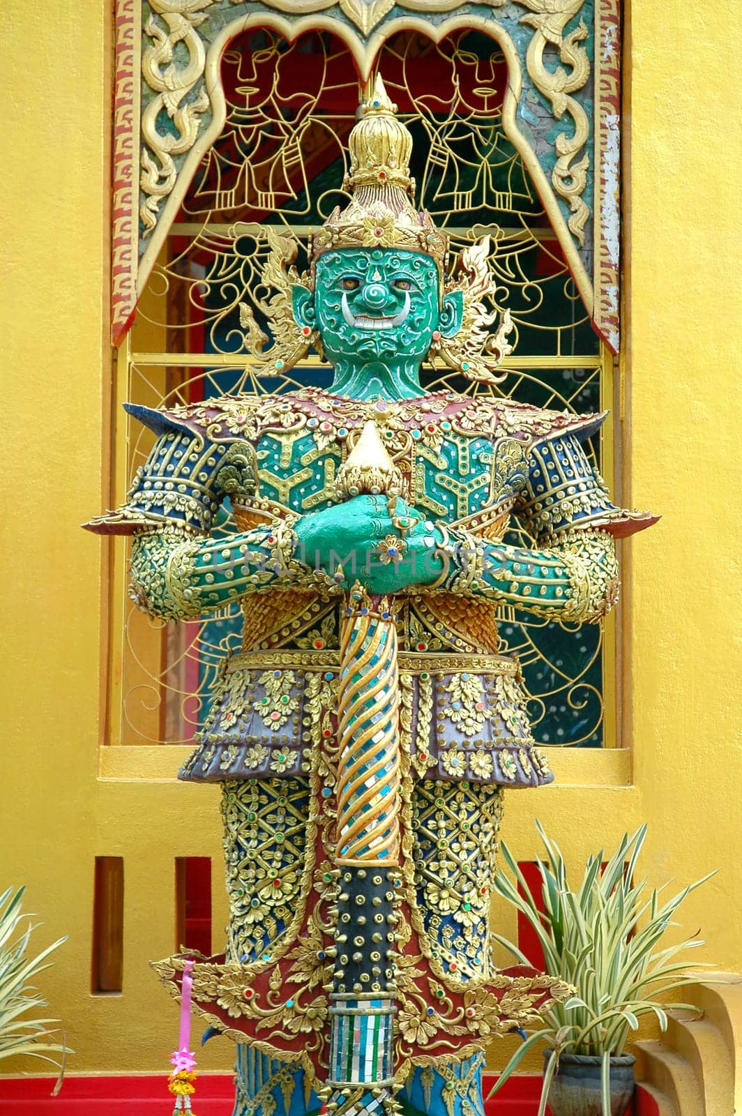 giant in thai tenple